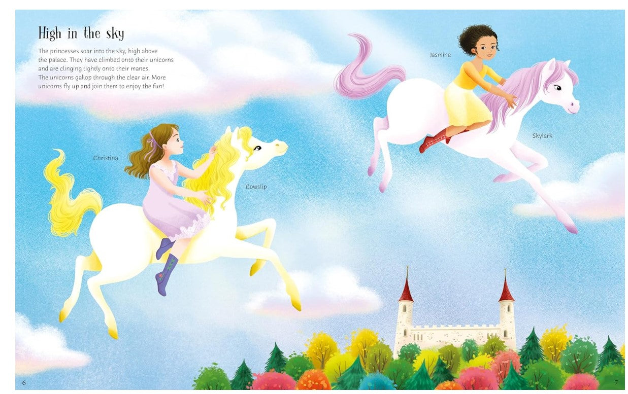 Fiona Watt Sticker Dolly Dressing Unicorn Princesses
