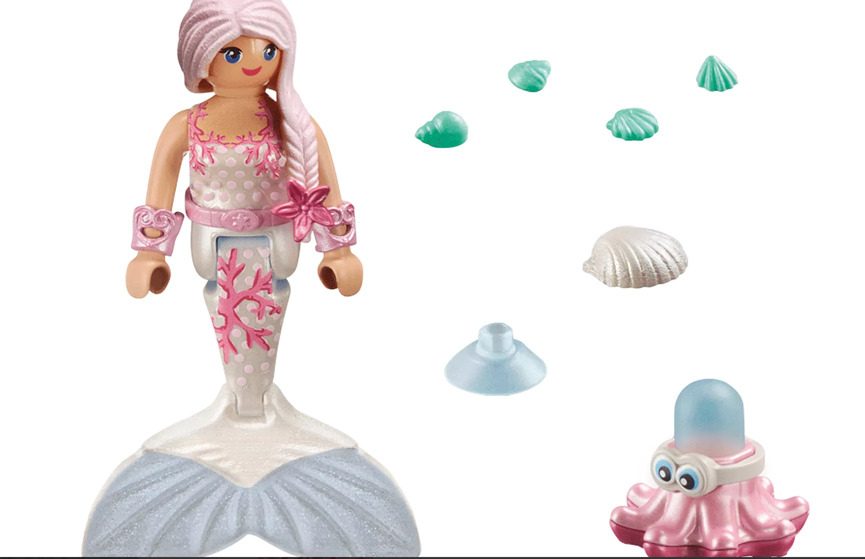 Playmobil Special Plus Mermaid With Water Spray Octopus