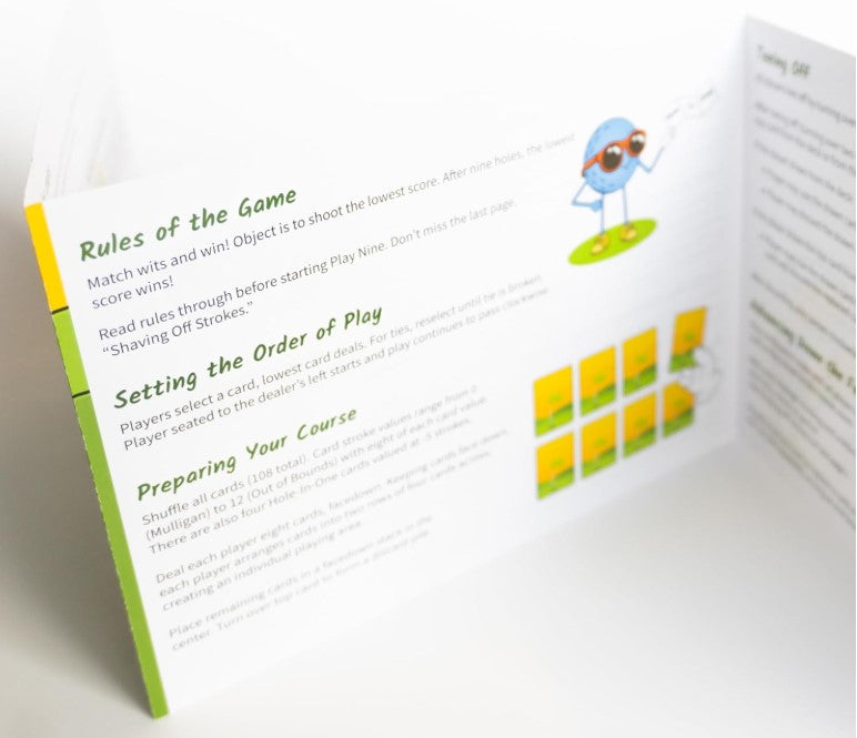 Play Nine Card Game of Golf