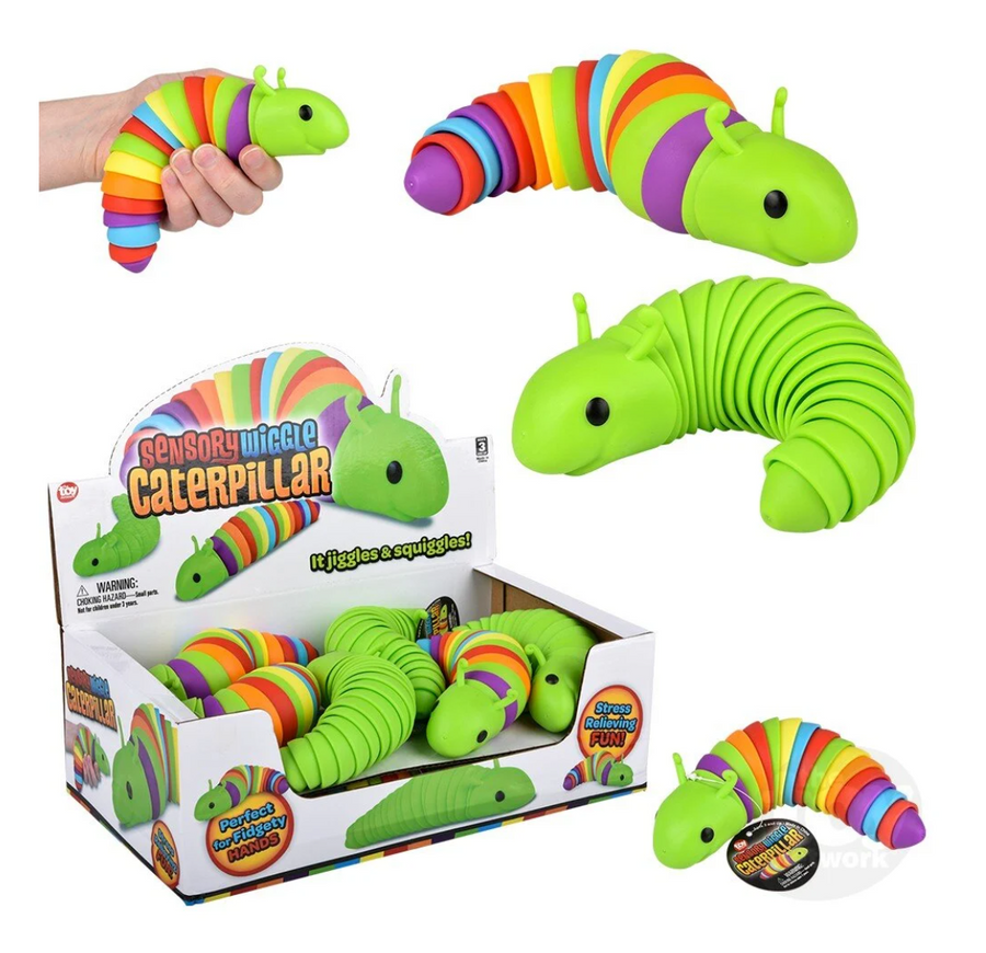 Wiggle Sensory Slugs & Caterpillars 7.5"