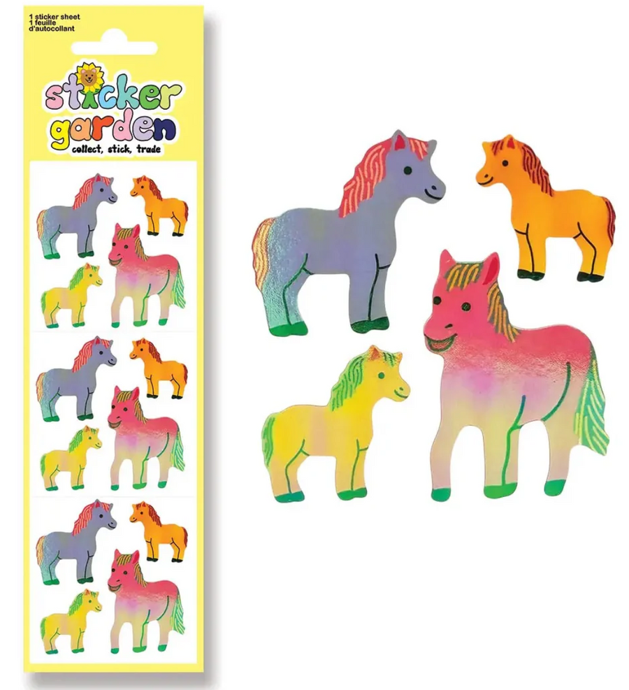 My Sticker Garden Pearl Ponies