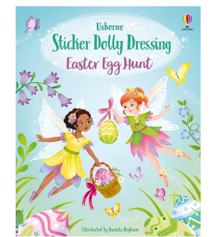 Usborne Sticker Dolly Dressing Easter Egg Hunt