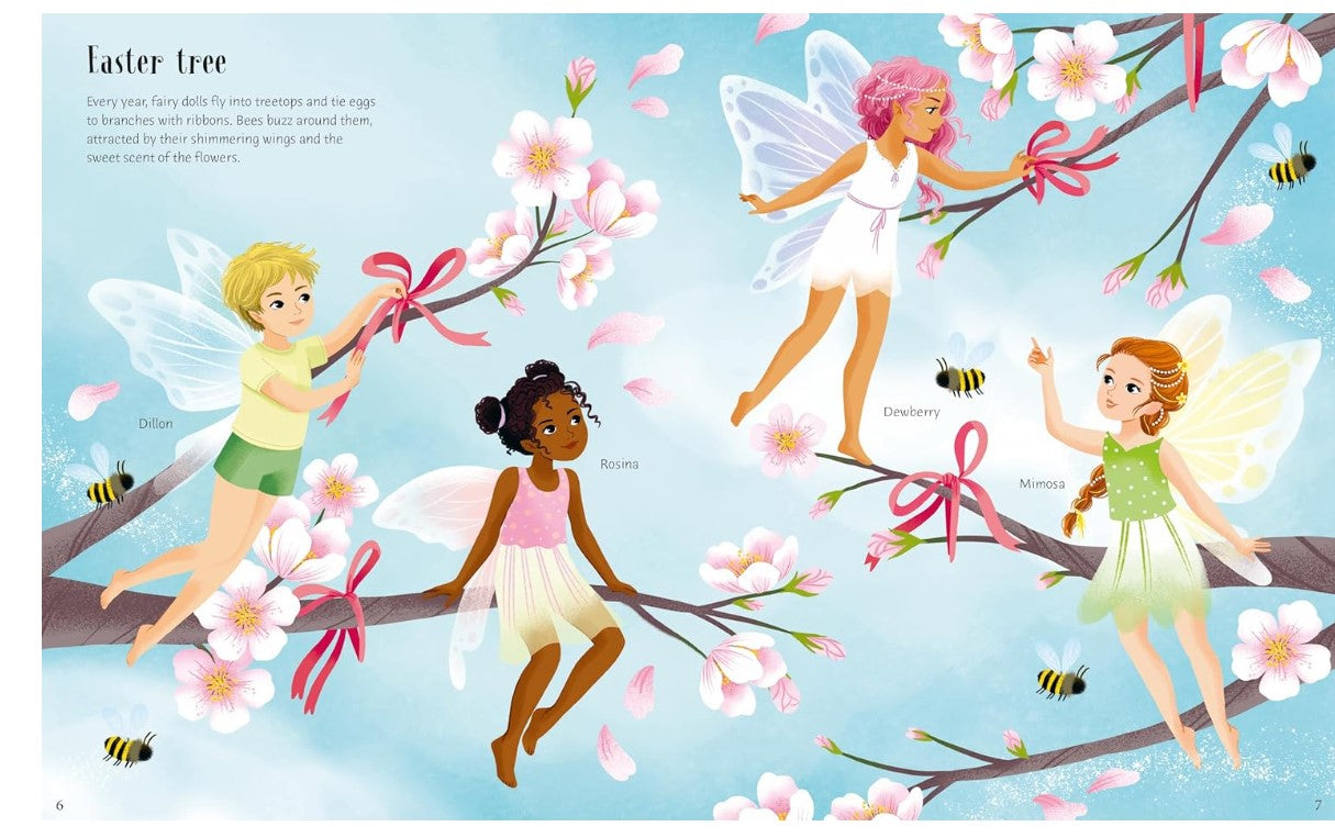 Usborne Sticker Dolly Dressing Easter Egg Hunt