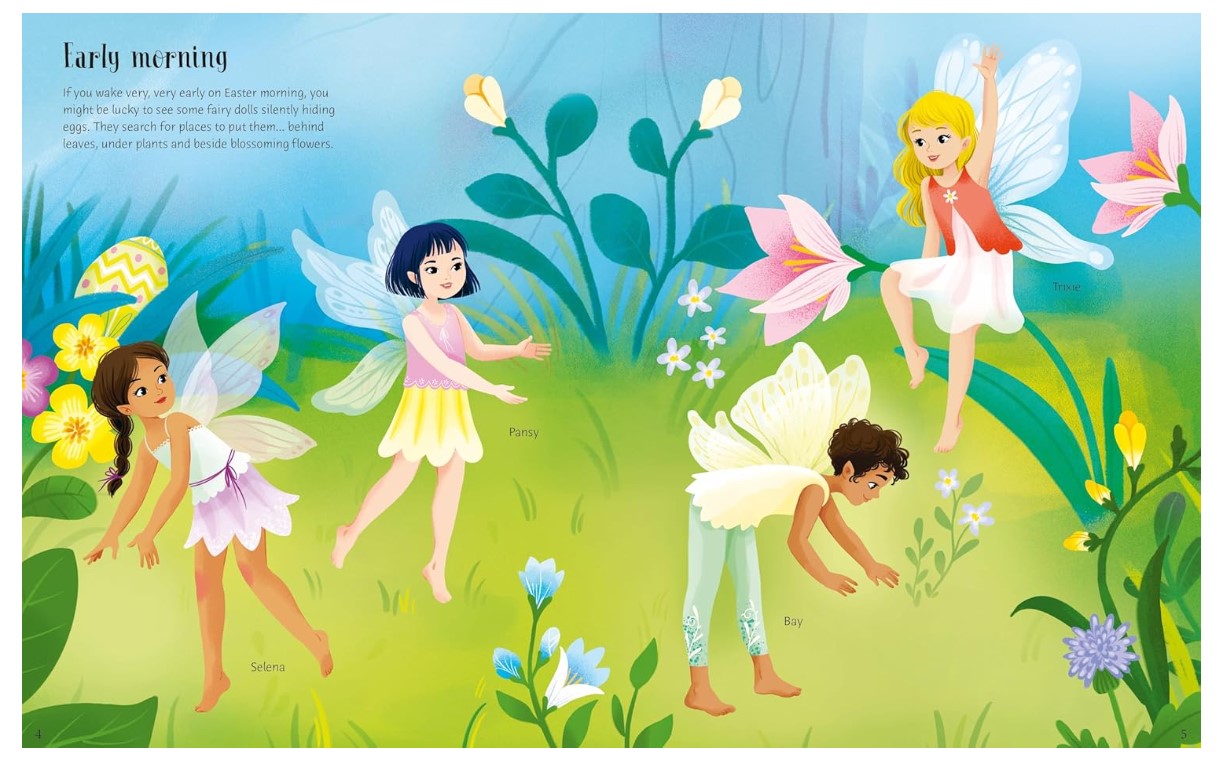 Usborne Sticker Dolly Dressing Easter Egg Hunt