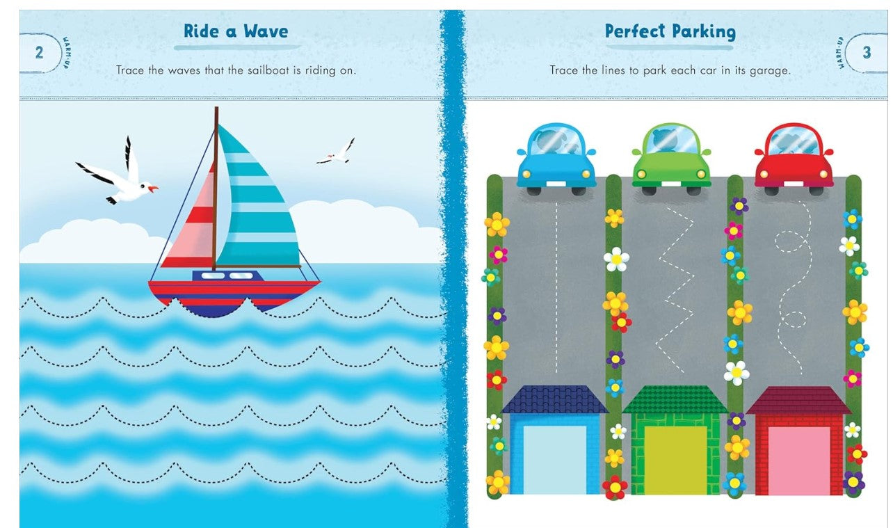SourceBooks Preschool Activity Book Trucks, Cars and Airplanes