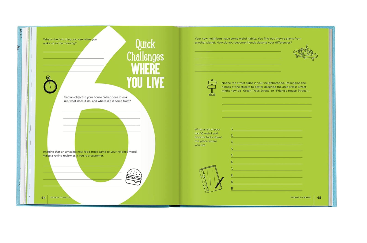 Highlights Book of Things To Write