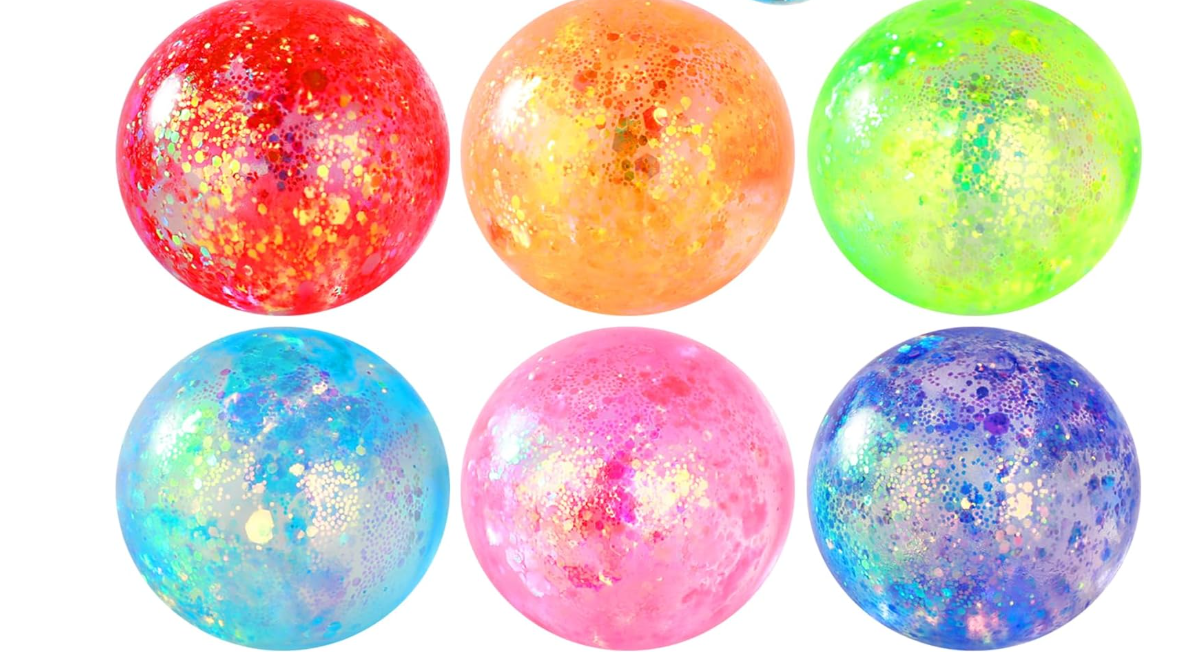 Glitter Squish Ball