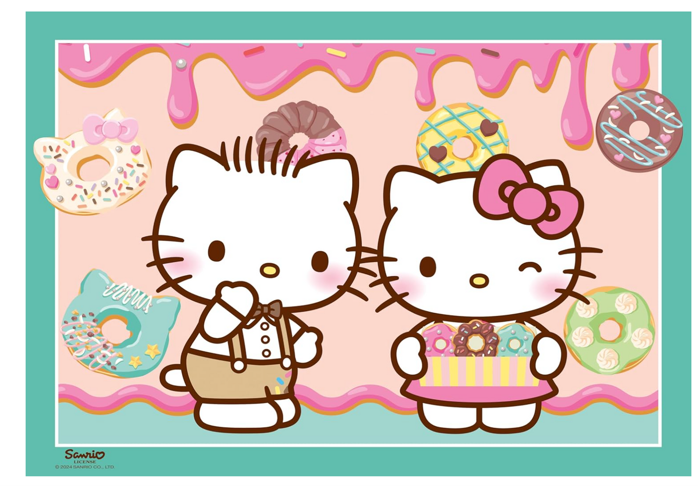 Ravensburger Hello Kitty Bumper Pack 4x100 Piece