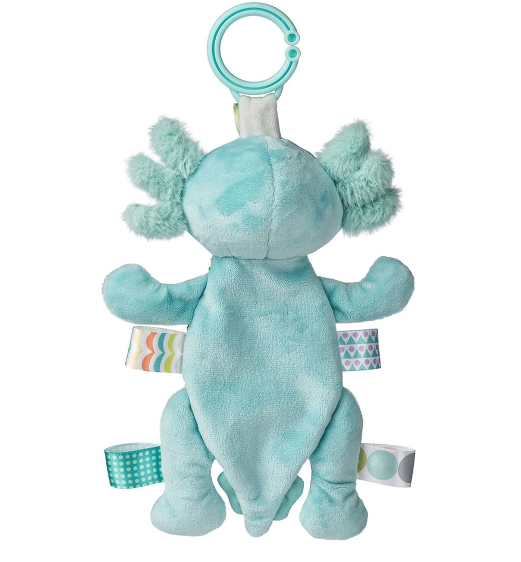 Mary Meyer Aqua Axolotl Taggies Crinkies