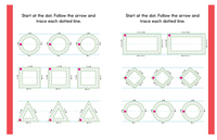 My First Preschool Shape Tracing Workbook Fun Activities to Teach Pencil Control and Pre-Writing Skills