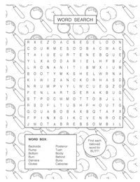 Val Brains The Ultimate Butt Coloring and Activity Book
