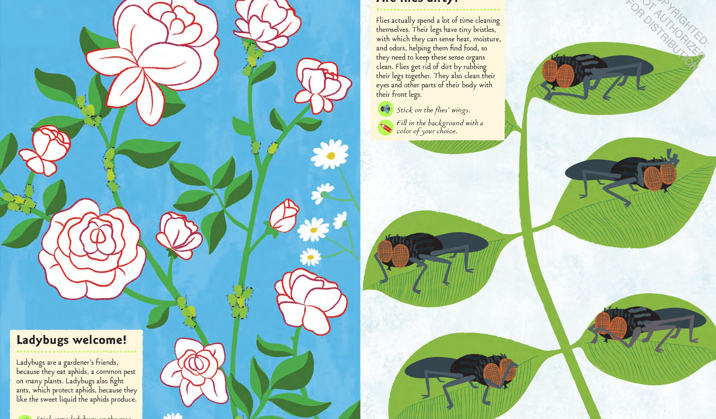 My Nature Garden Insects & Bugs Sticker Activity Book
