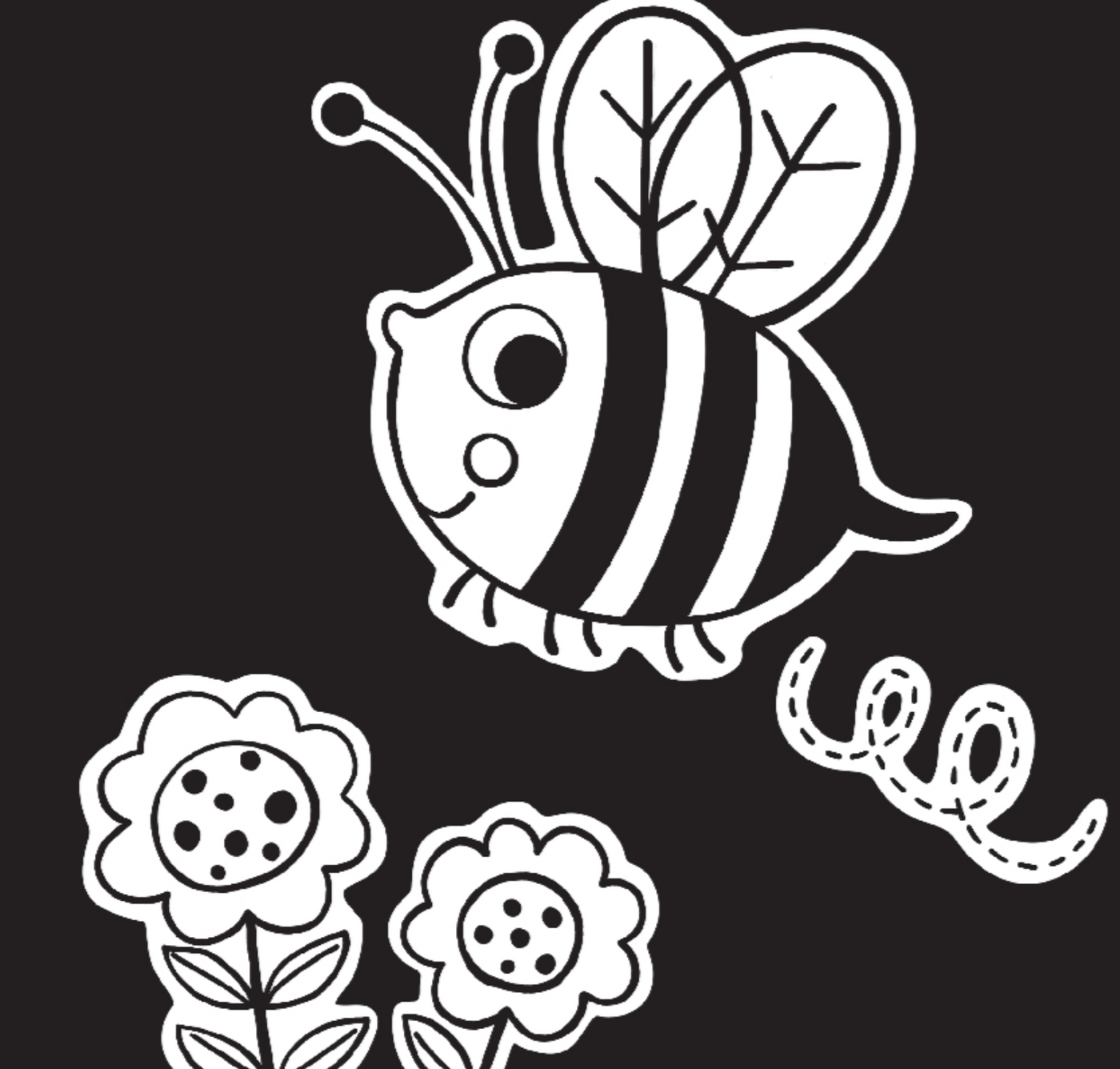 A High Contrast Book Hello Garden Bugs