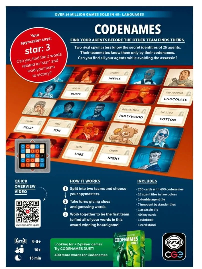 CGE Codenames