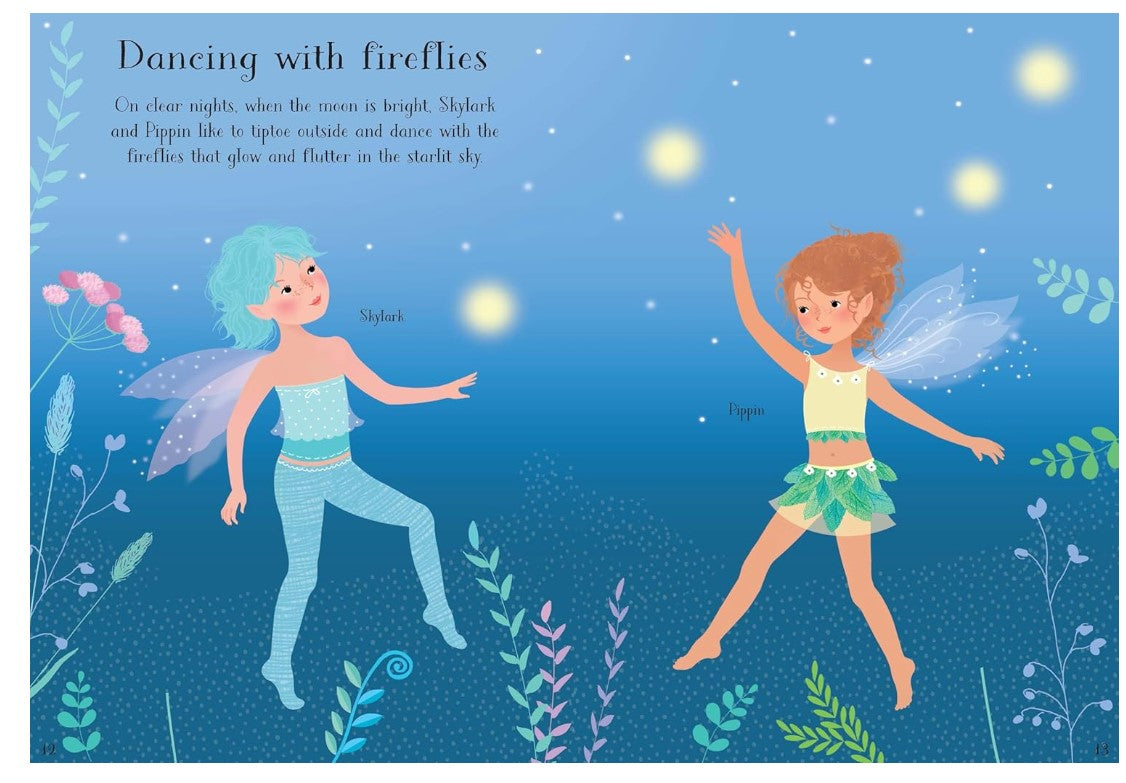 Usborne Little Sticker Dolly Dressing Pixie