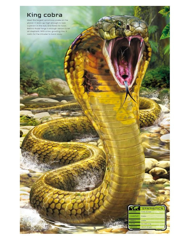 Usborne Build  Your Own Deadly Animals  Sticker Book