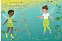 Usborne Little Sticker Dolly Dressing Garden Fairies