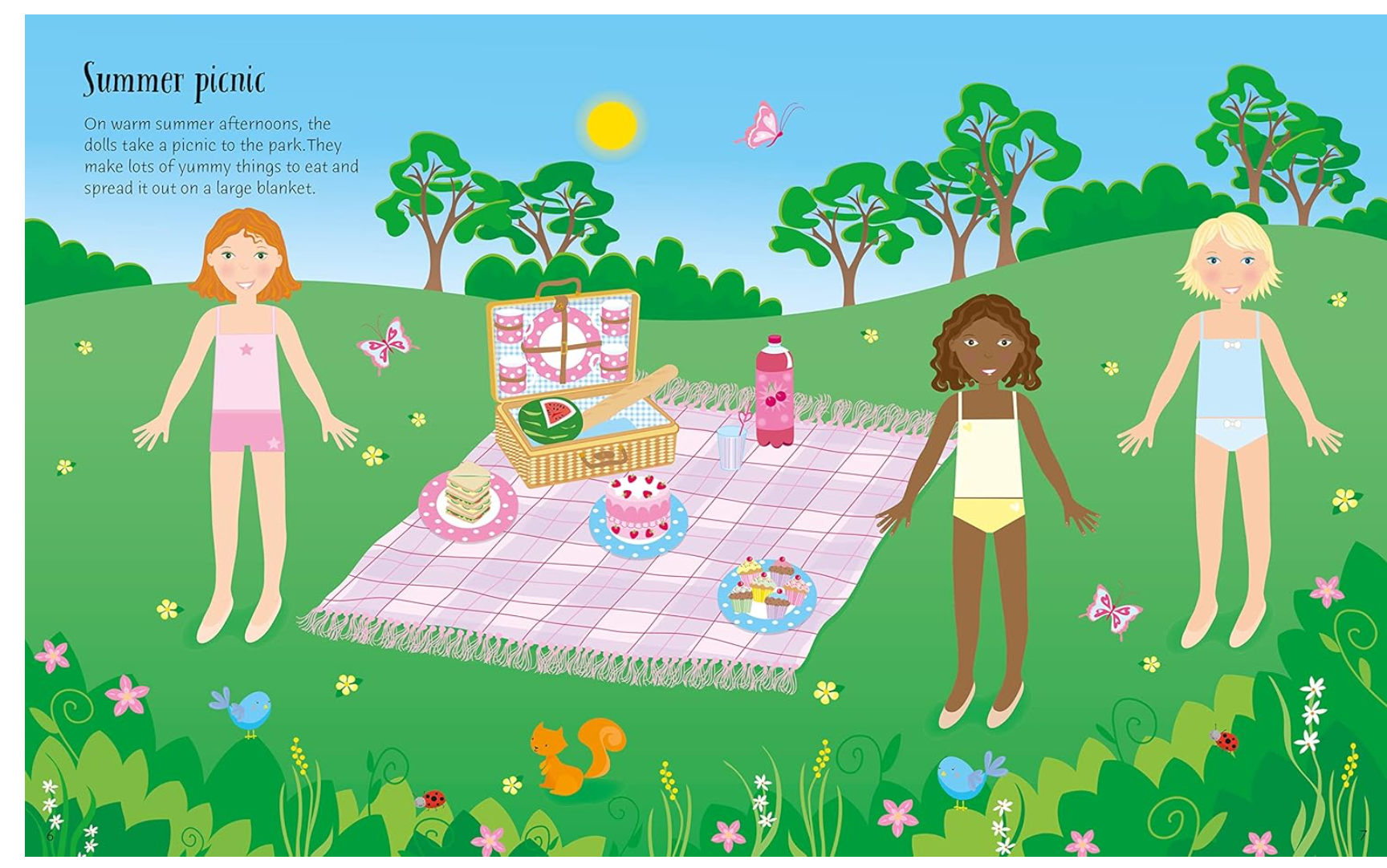 Usborne My Sticker Dolly Dolls
