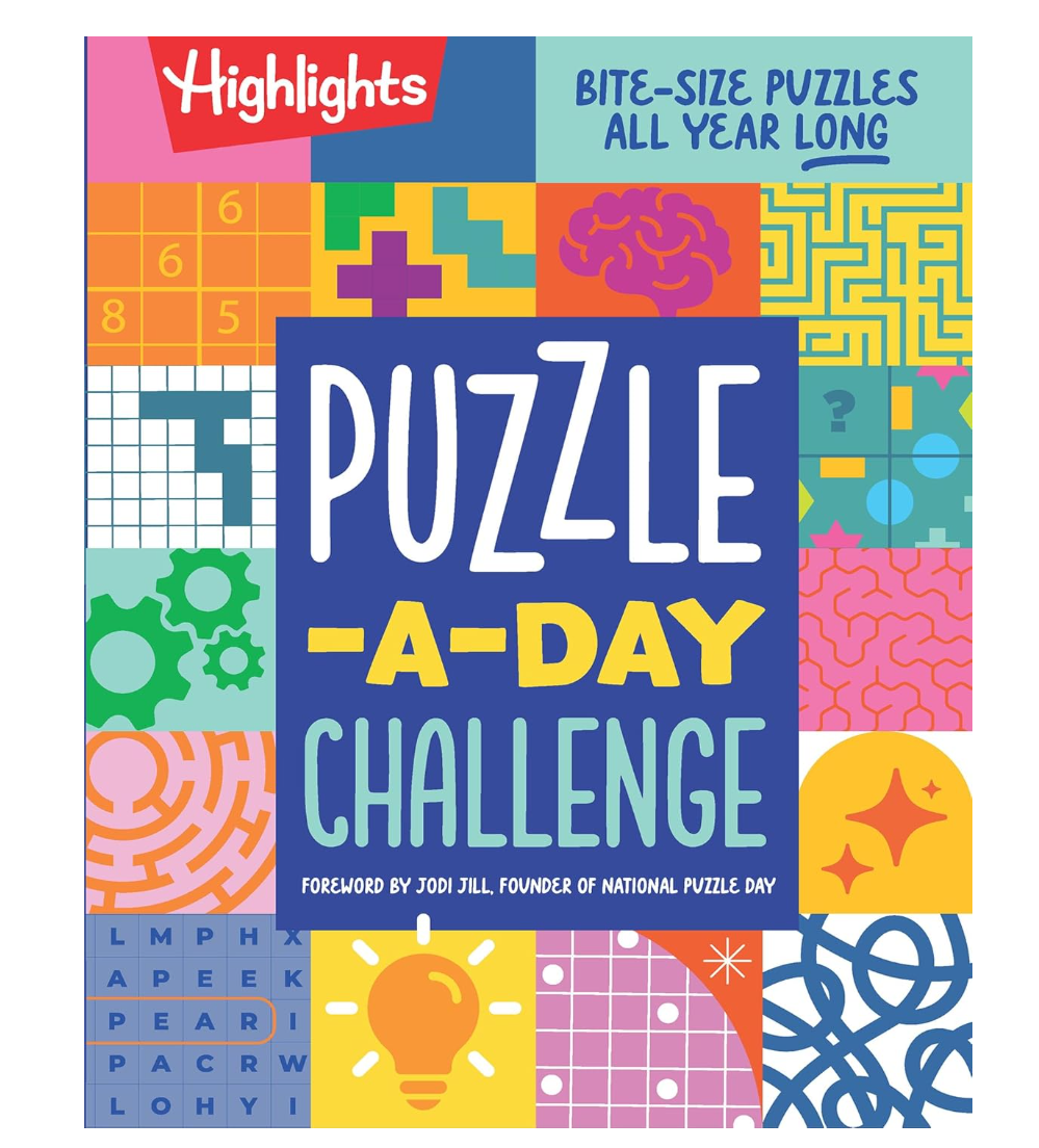 Highlights Puzzle-a-Day Challenge: Bite-Size Puzzles All Year Long