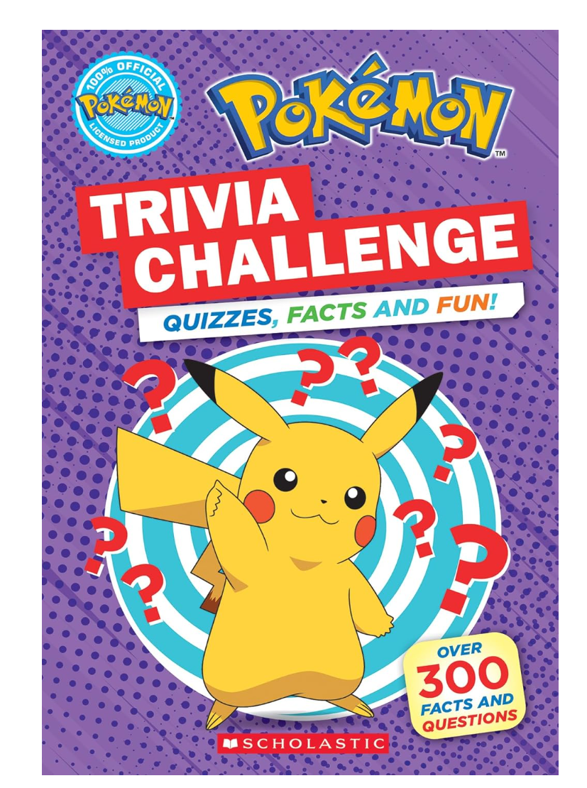 Scholastic Pokemon: Trivia Challenge: Quizzes, Facts, and Fun!