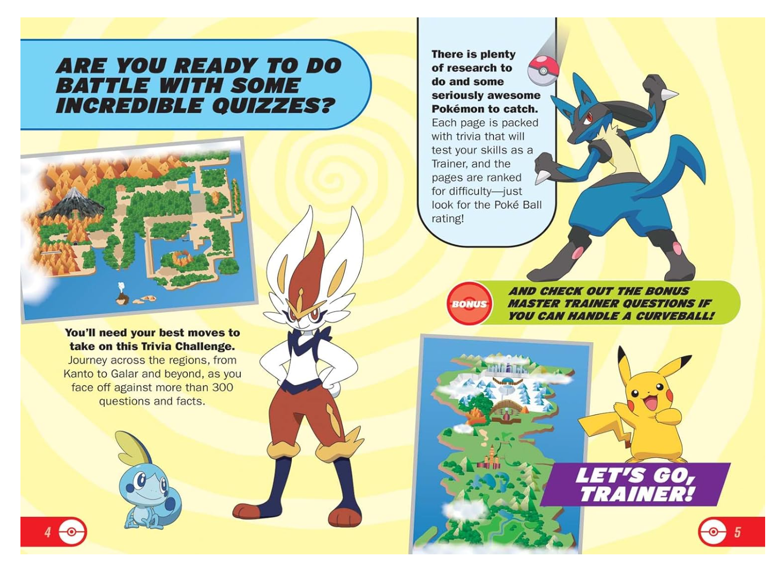 Scholastic Pokemon: Trivia Challenge: Quizzes, Facts, and Fun!