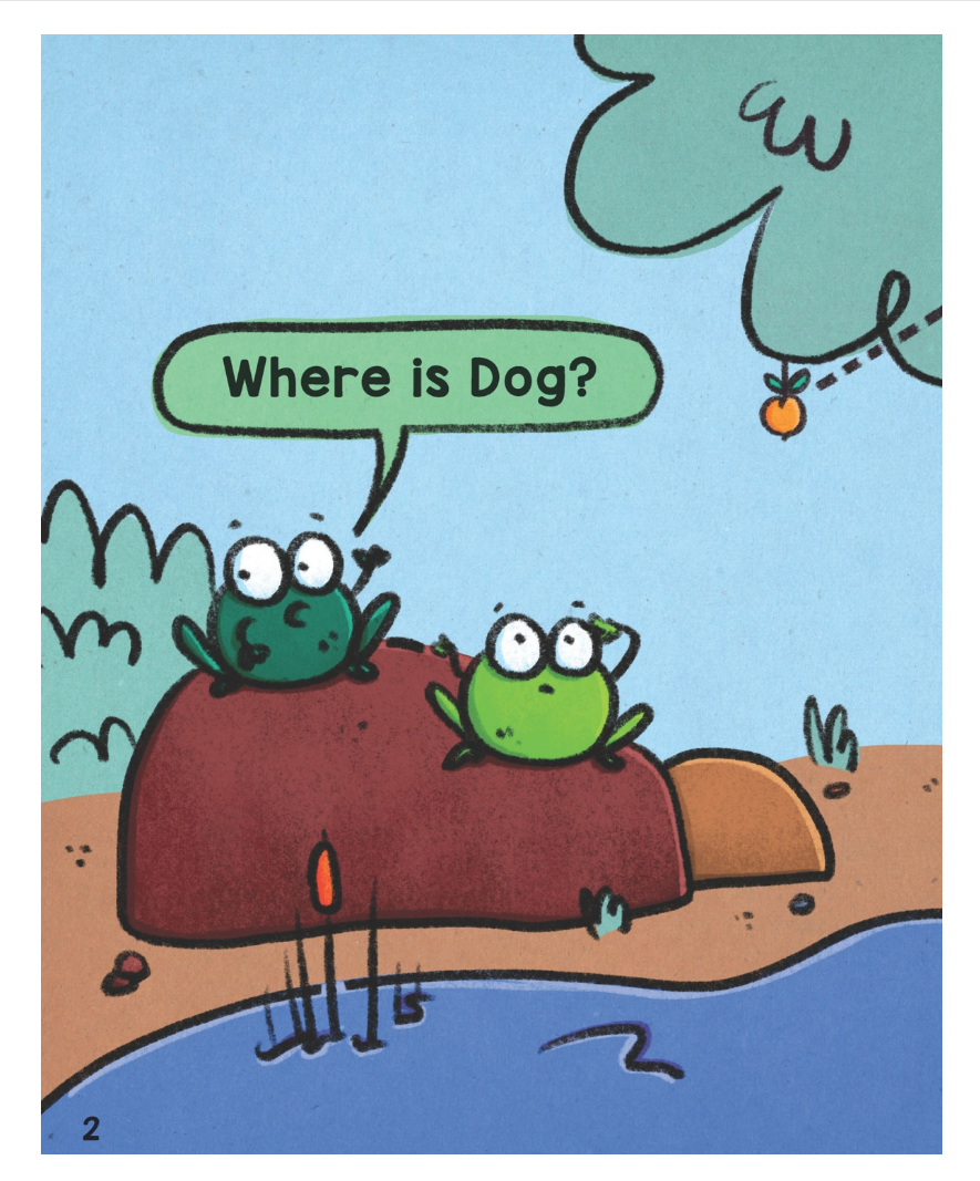Acorn Readers Hog on a Log: A Frog and Dog Book #3