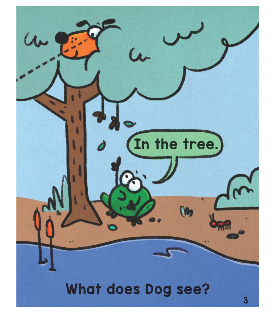 Acorn Readers Hog on a Log: A Frog and Dog Book #3