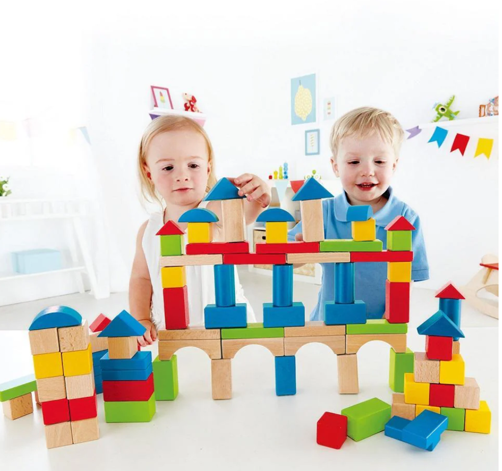Hape Build Up & Away Blocks