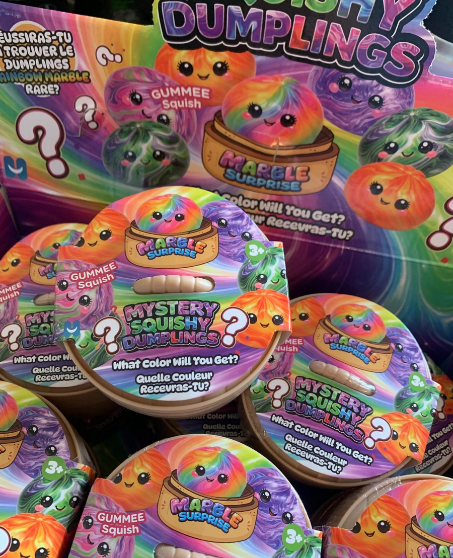 Marble Sugar Swirl Mystery Squishy Dumpling