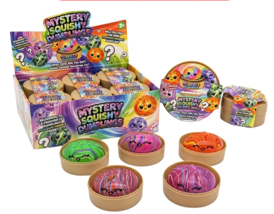 Marble Sugar Swirl Mystery Squishy Dumpling