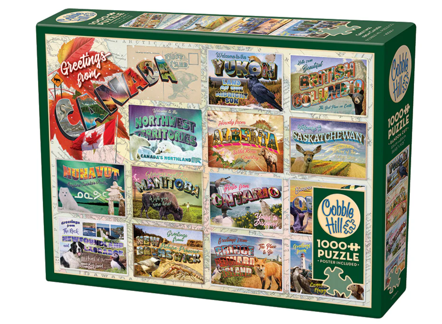 Cobble Hill Greetings from Canada | 1000 Piece