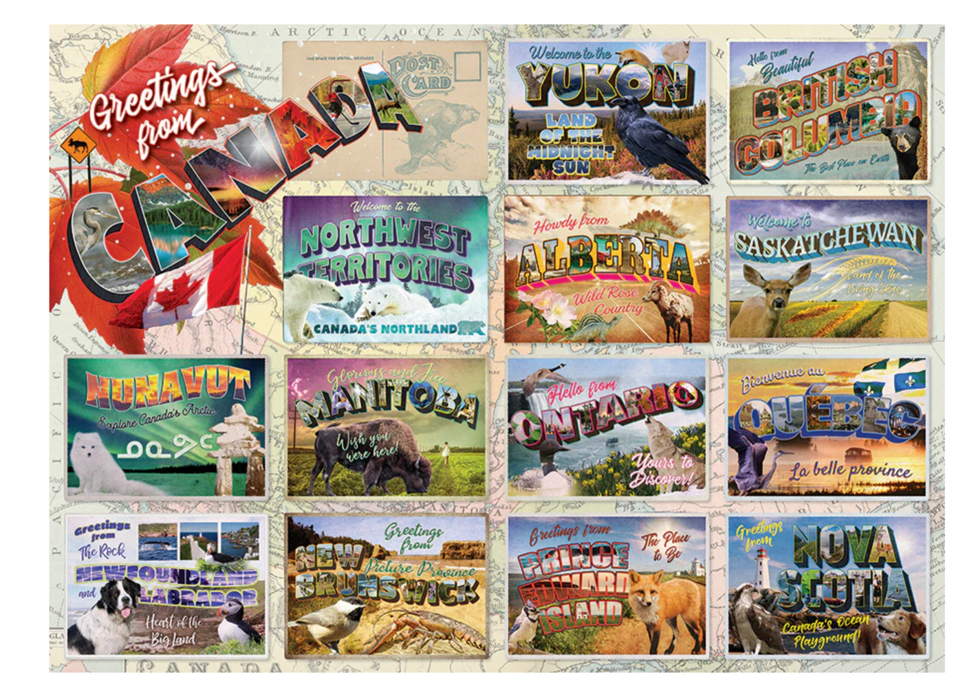 Cobble Hill Greetings from Canada | 1000 Piece