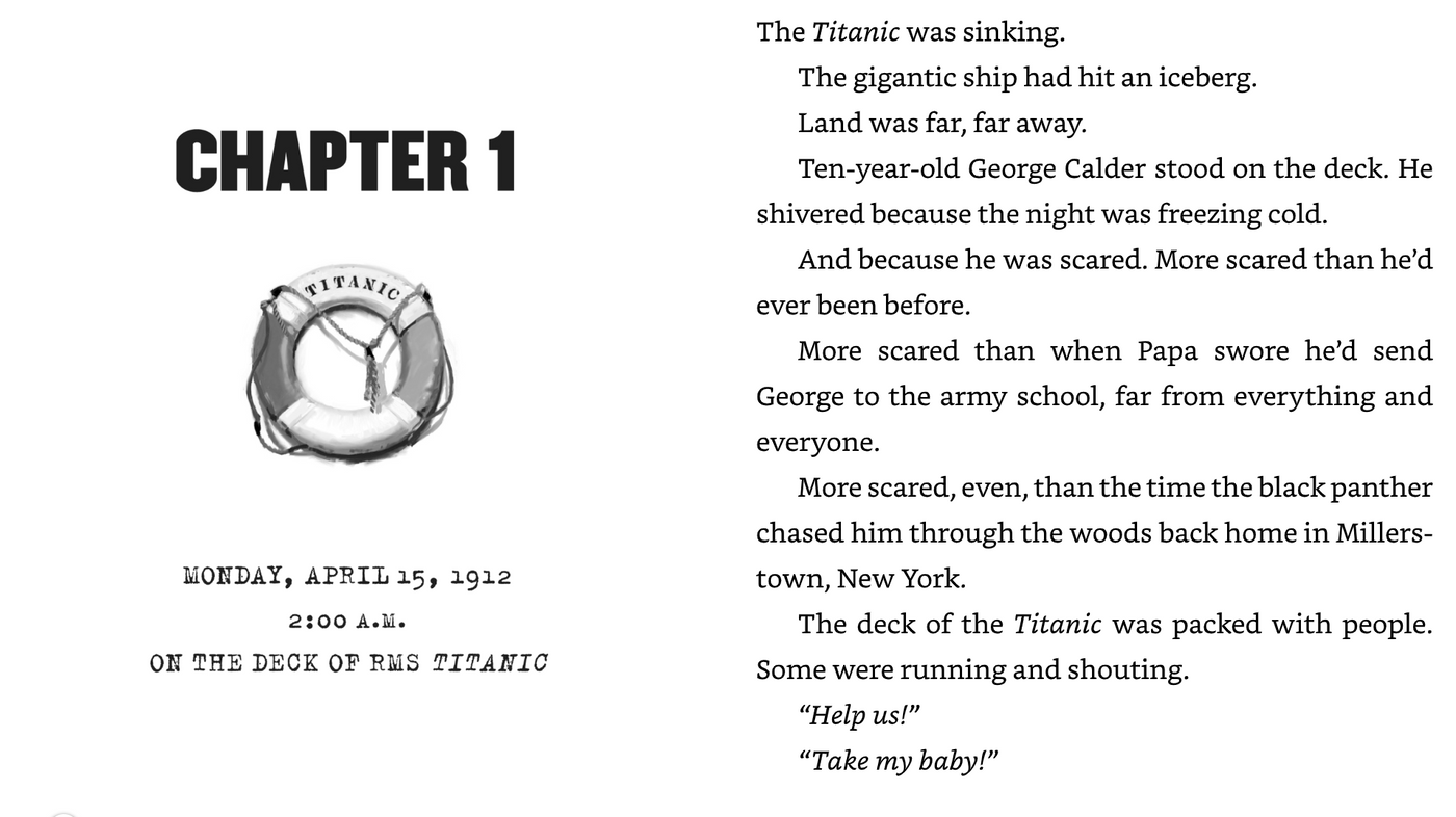 I Survived The Sinking of the Titanic Special Edition