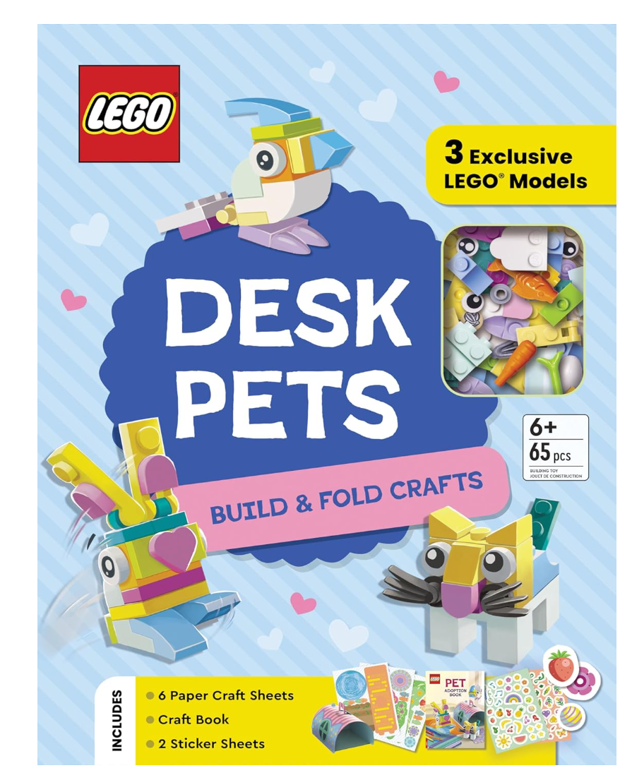 Lego Books Desk Pets