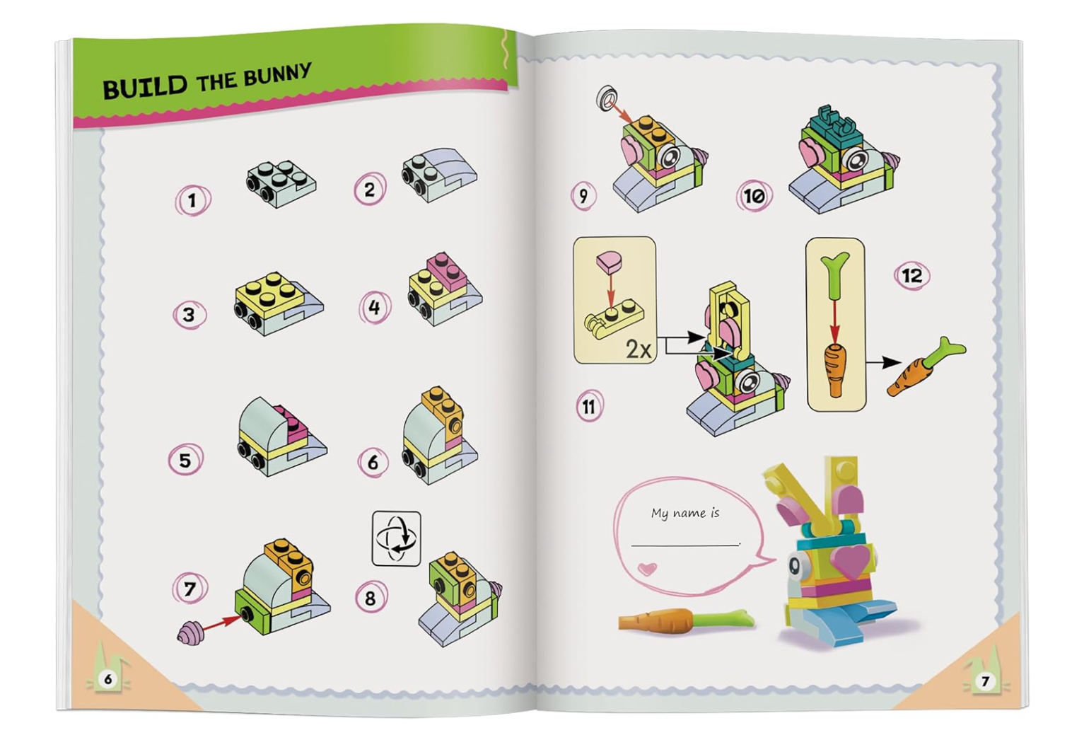 Lego Books Desk Pets