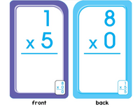 School Zone Multiplication Flashcards