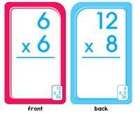 School Zone Multiplication Flashcards