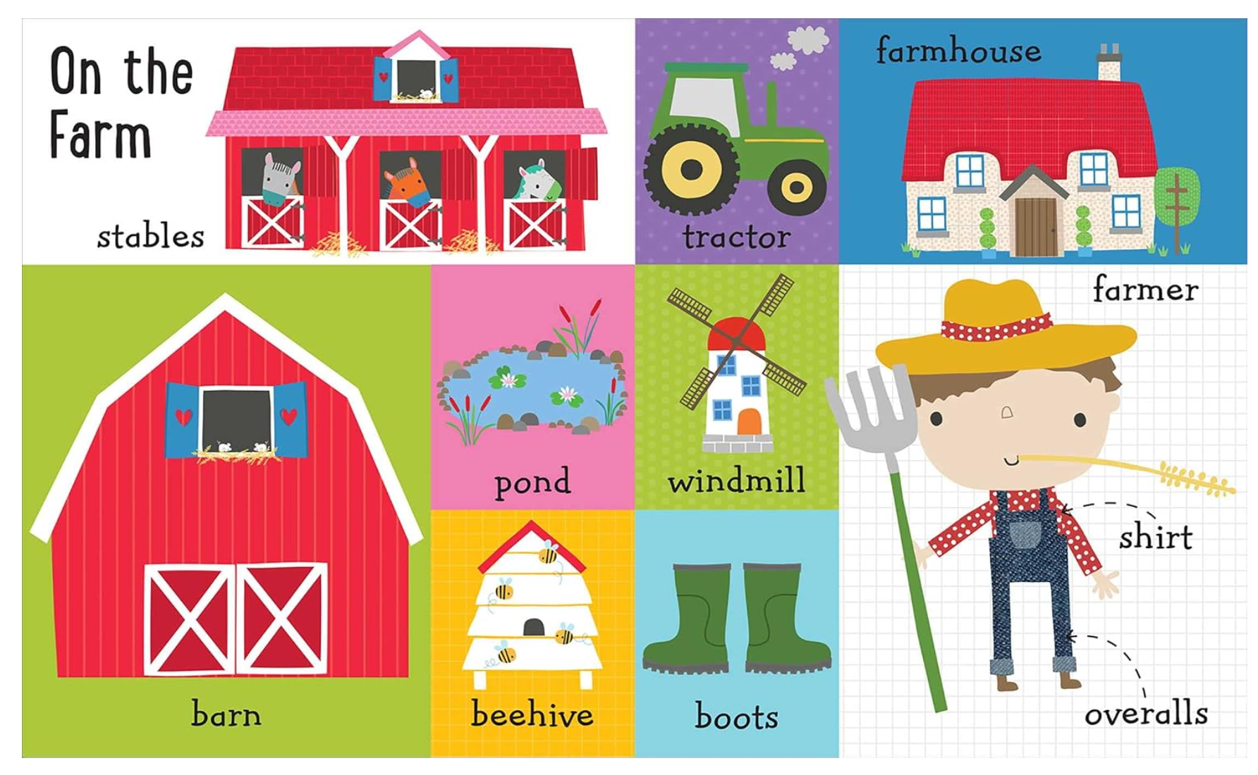 Make Believe Ideas 100 Farm Words