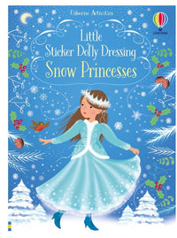 Usborne Little Sticker Dolly Dressing Snow Princess