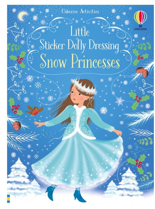 Usborne Little Sticker Dolly Dressing Snow Princess