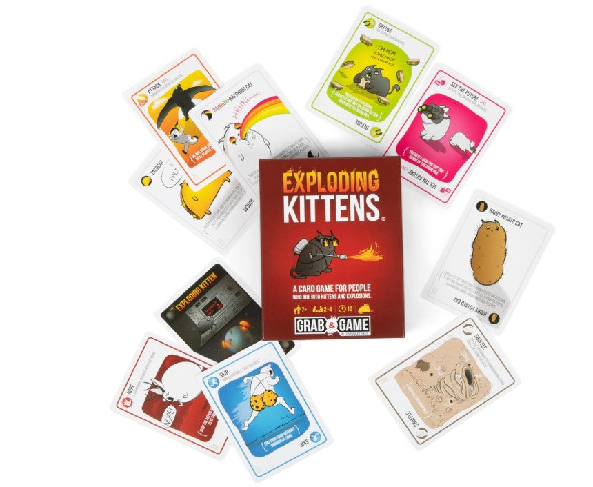 Exploding Kittens Grab And Game