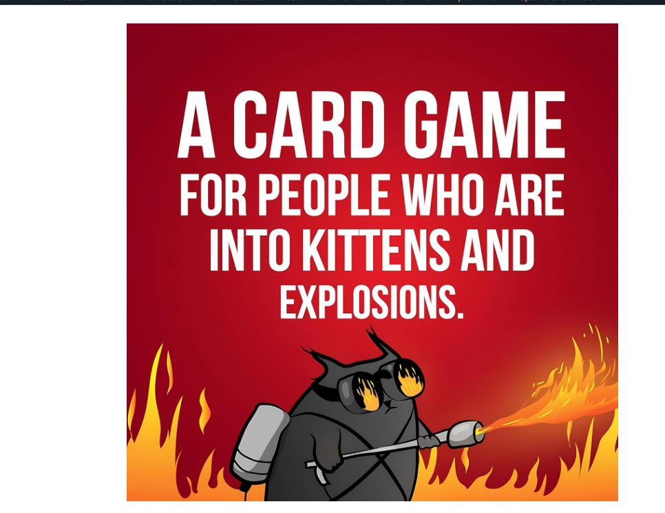 Exploding Kittens Grab And Game