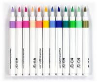 Bright Stripes Fantasy Fields -  Marker By Number