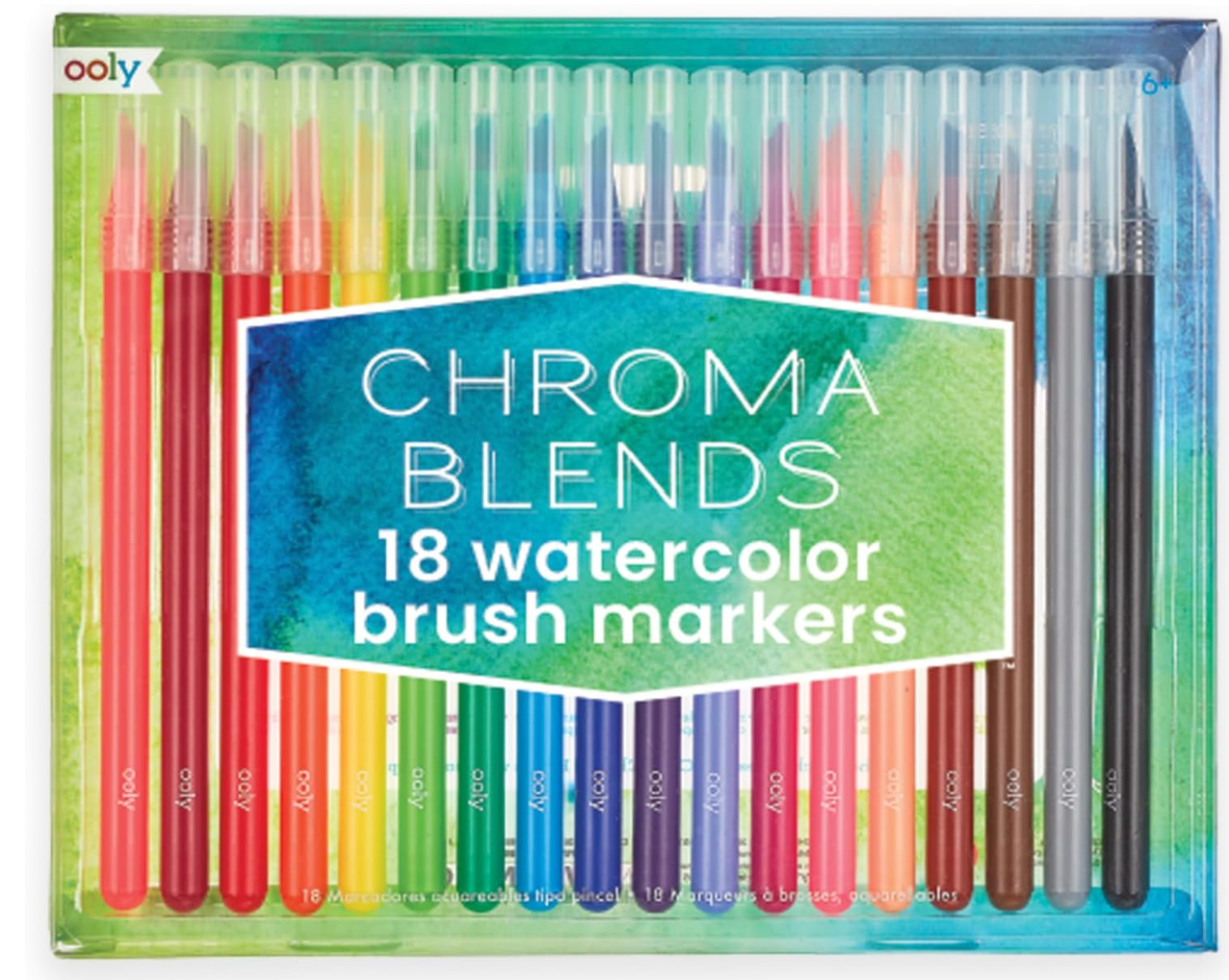 Chroma Blends: Watercolor Brush Markers