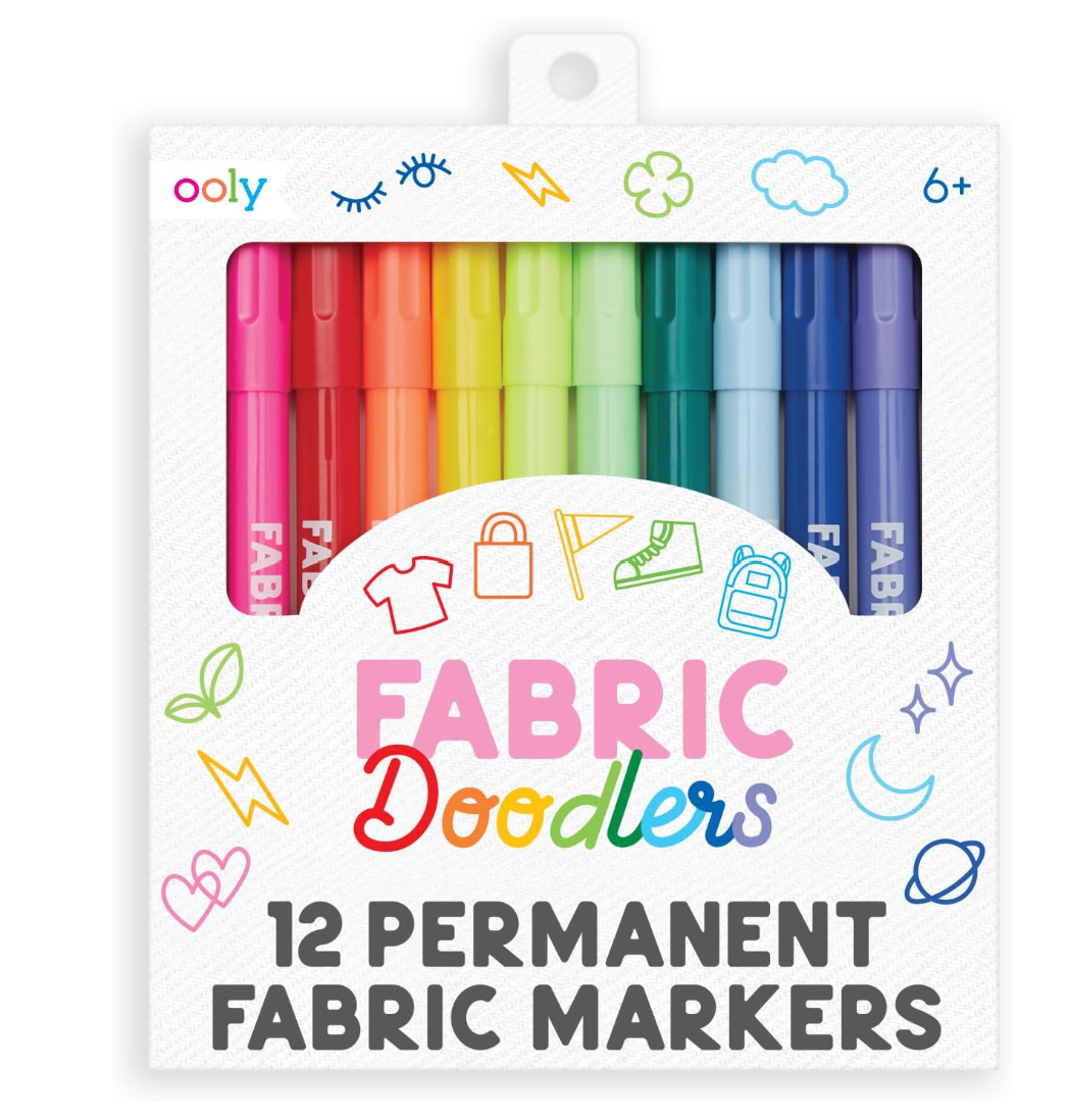 Ooly Fabric Doodlers: Fabric Markers