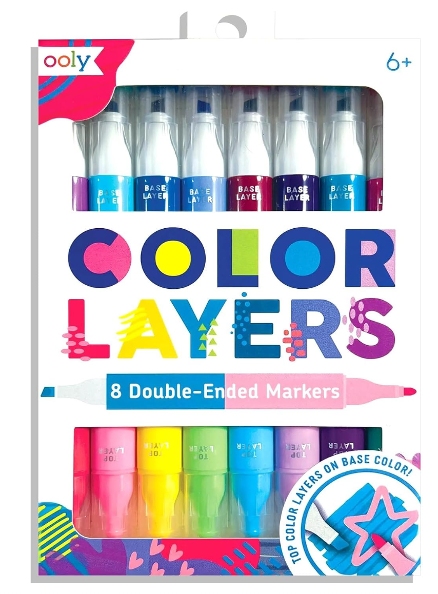 Ooly Colour Layer: Double-Ended Layering Markers