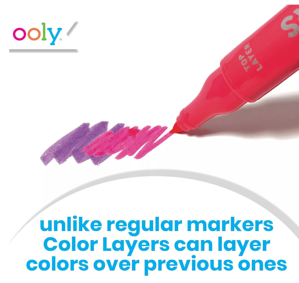 Ooly Colour Layer: Double-Ended Layering Markers