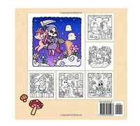 Spooky Cute Cute & Comfy Colouring Book Coco Wyo