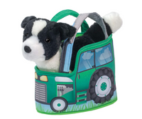 Douglas Tractor Pet Sak With Border Collie