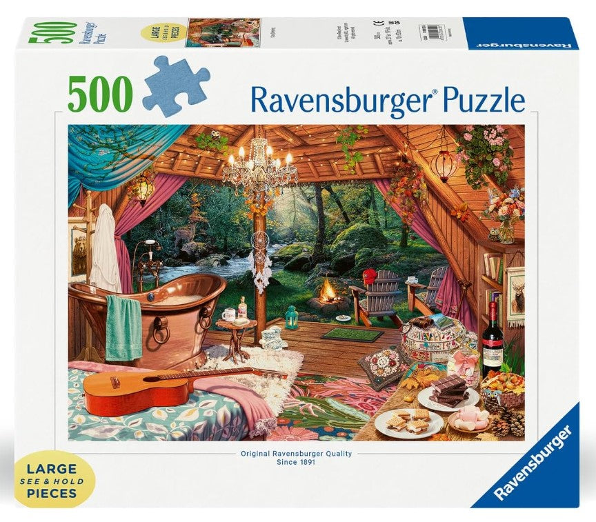Ravensburger Cozy Glamping 500 Piece